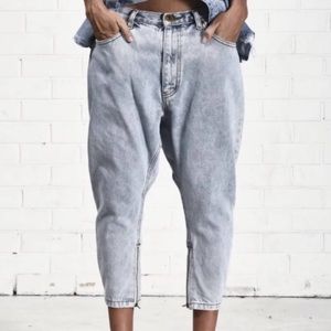 one teaspoon kingpins drop crotch low waist jeans Size 25